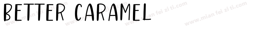 Better Caramel字体转换